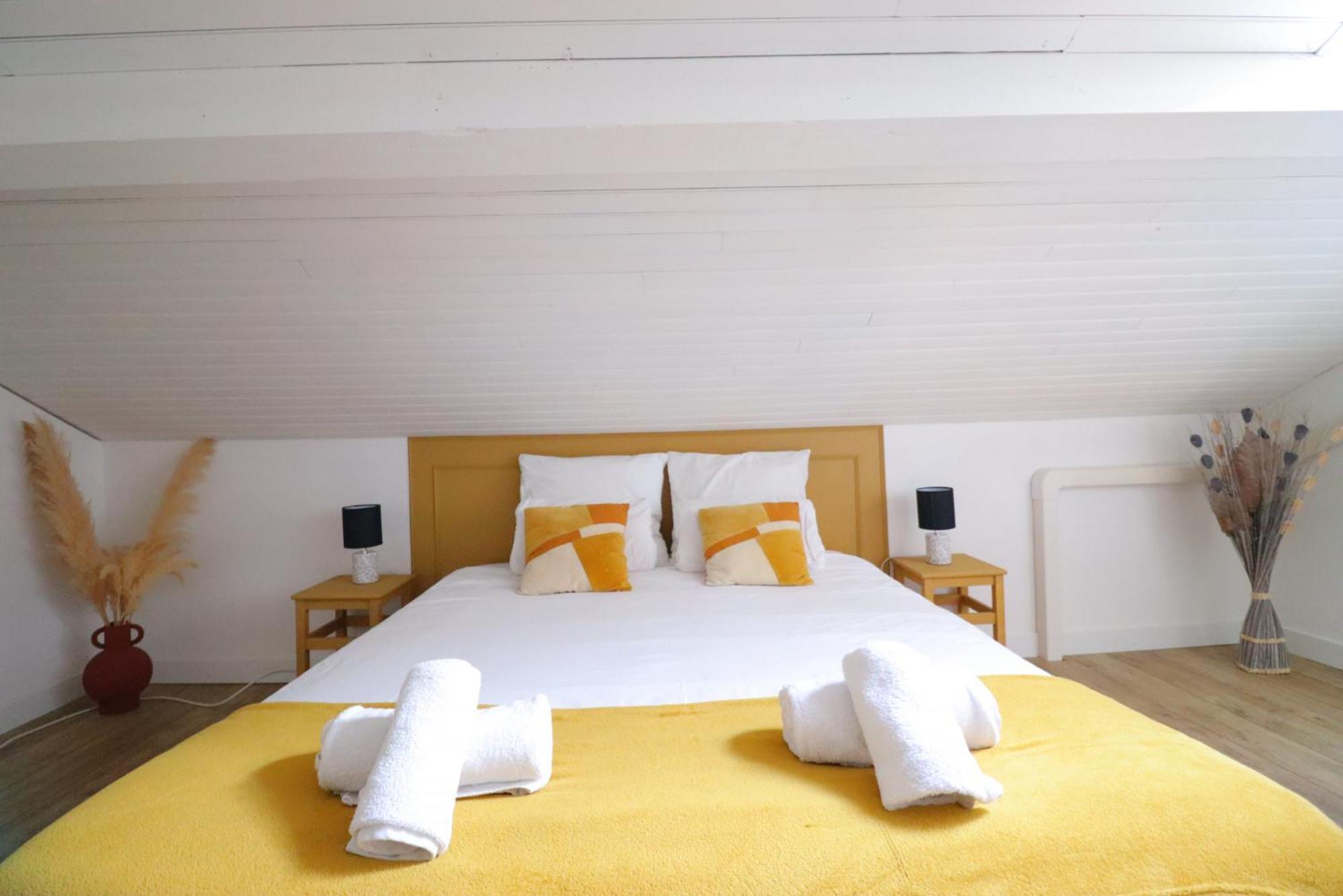 Le Boho - Charmant T3 Avec Climatisation Et Fibre Bergerac Quarto foto