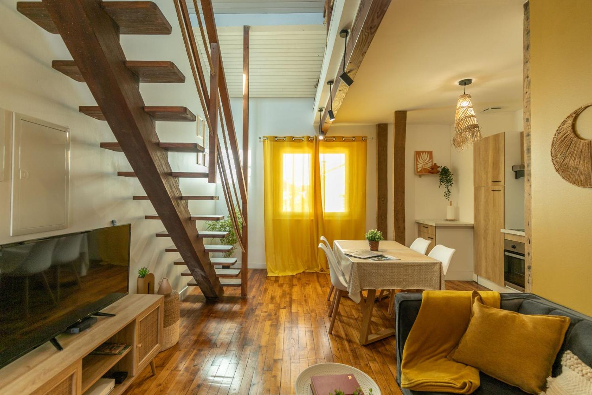 Le Boho - Charmant T3 Avec Climatisation Et Fibre Bergerac Exterior foto